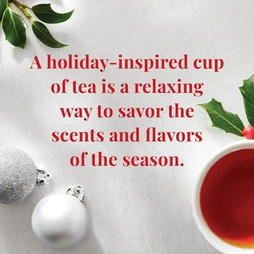 🎄 Cinnamon Vanilla Red Tea Bags  🎄 - Tin 36 Tea Bags
