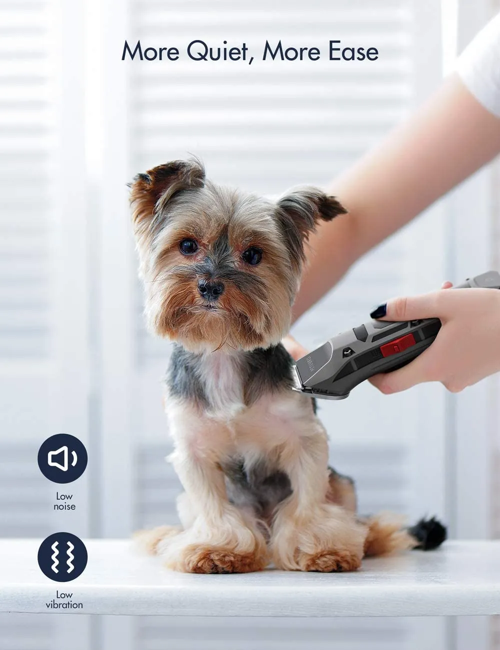 35% off Amazon PETLIBRO Dog Clippers, LCD Display Dog Hair Grooming Clippers Kit