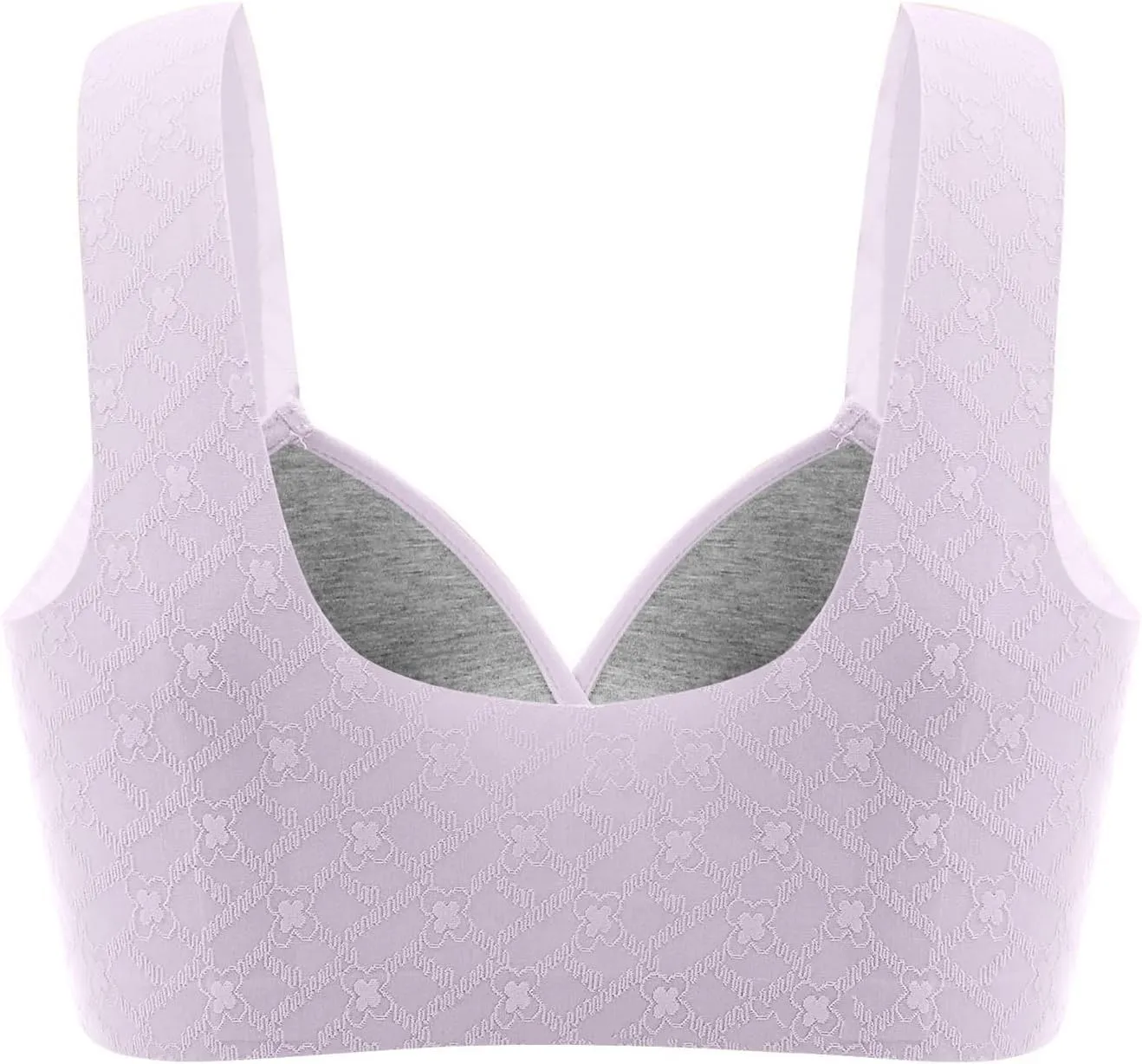 36c Bras for Women Push up Top Bra Underwear Without Steel Ring Gathering Thin