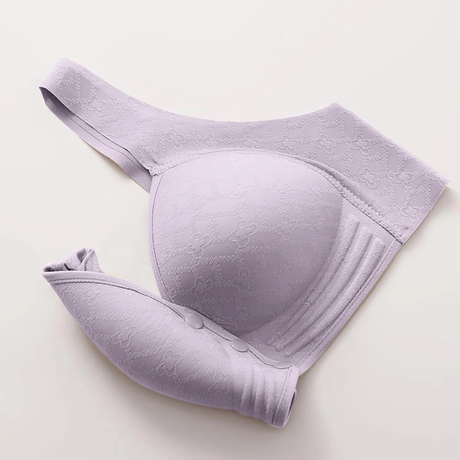 36c Bras for Women Push up Top Bra Underwear Without Steel Ring Gathering Thin