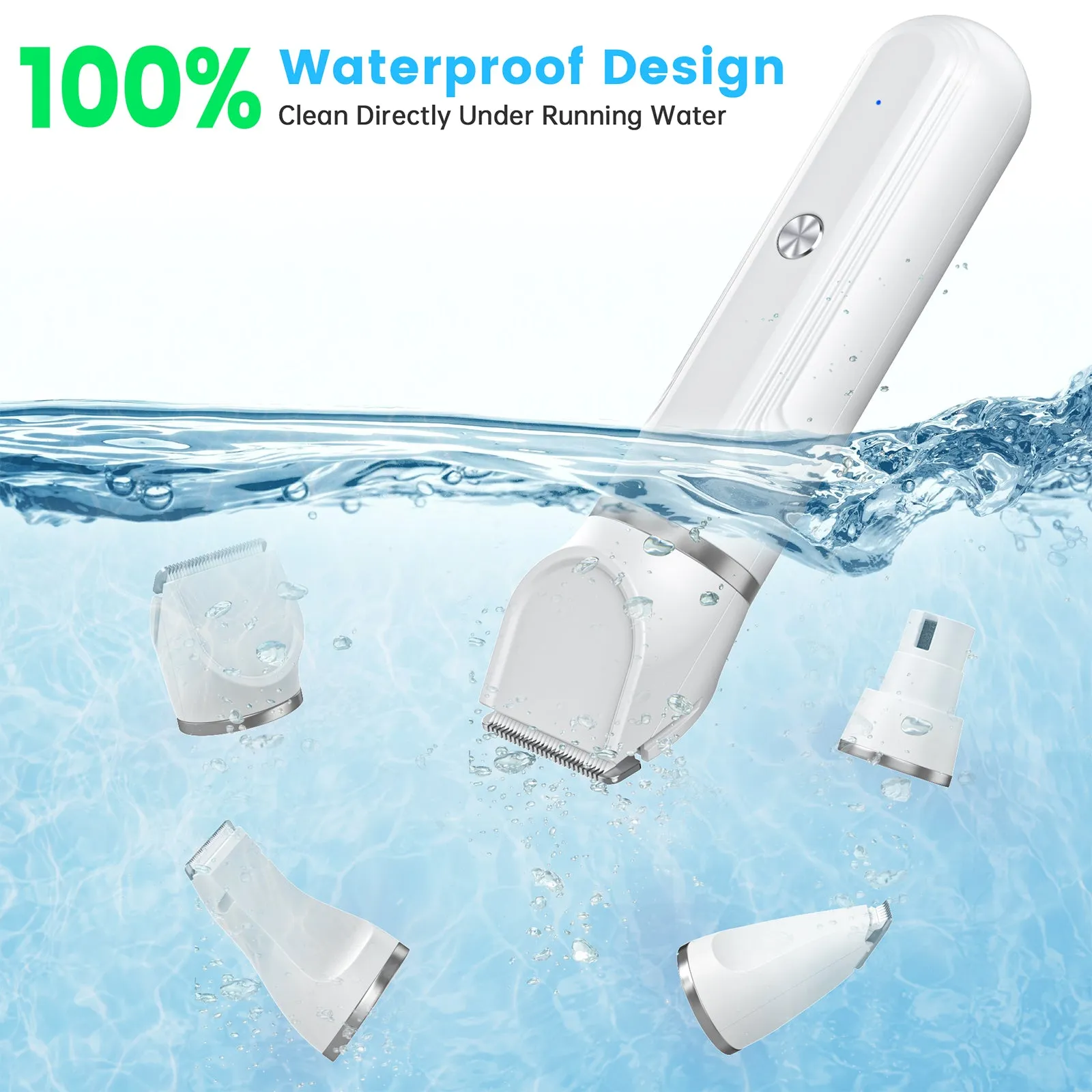 4 in 1 Dog Hair Clipper Grooming Kit