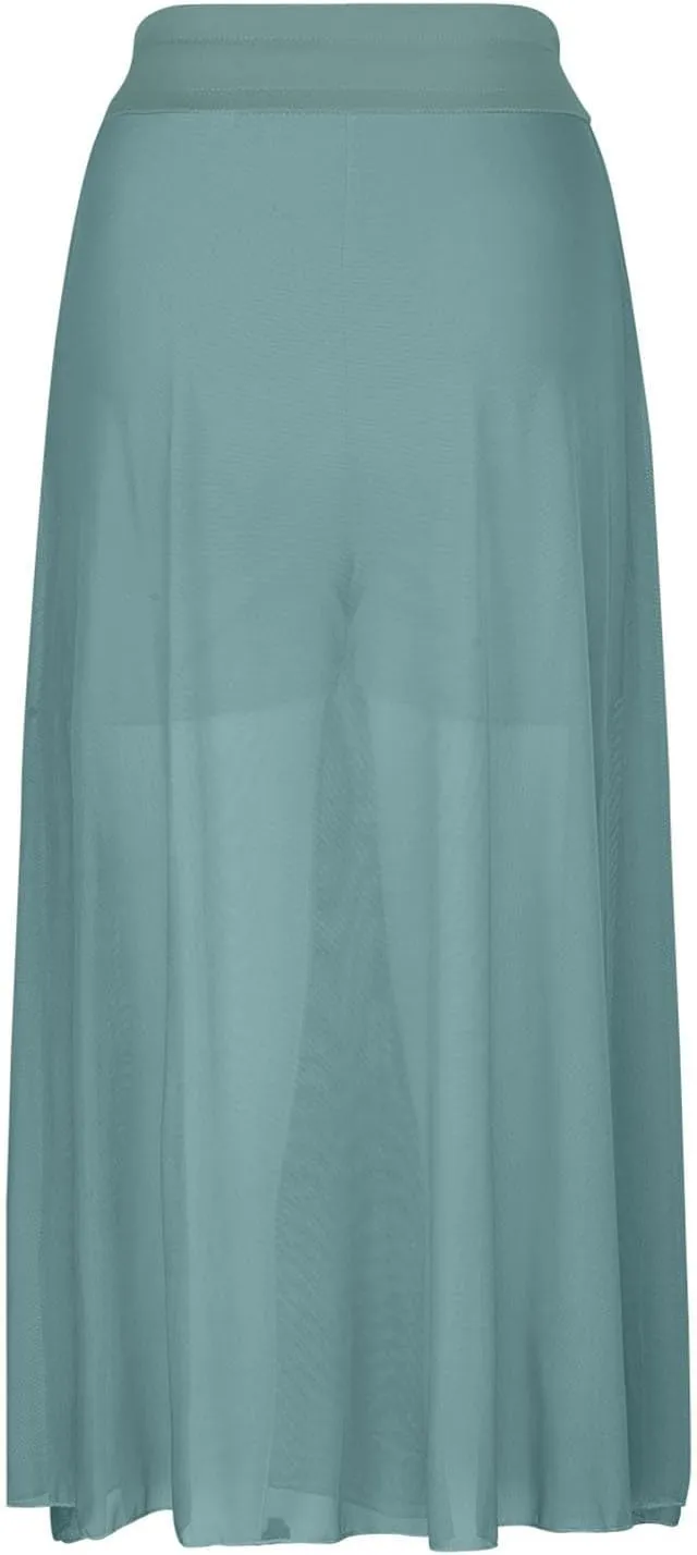 A Line Skirts Women Elastic Waist Front Drawstring Skirt Patchwork Lightweight Flowy Skirts Swing A-line Skirts