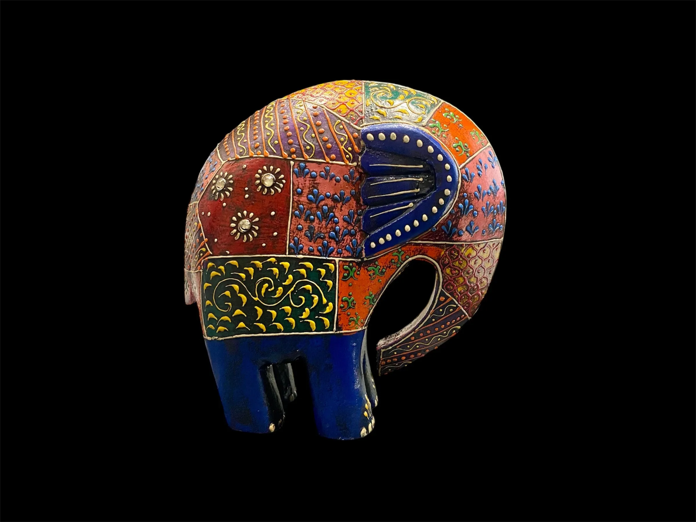 Abstract Painted Elephant