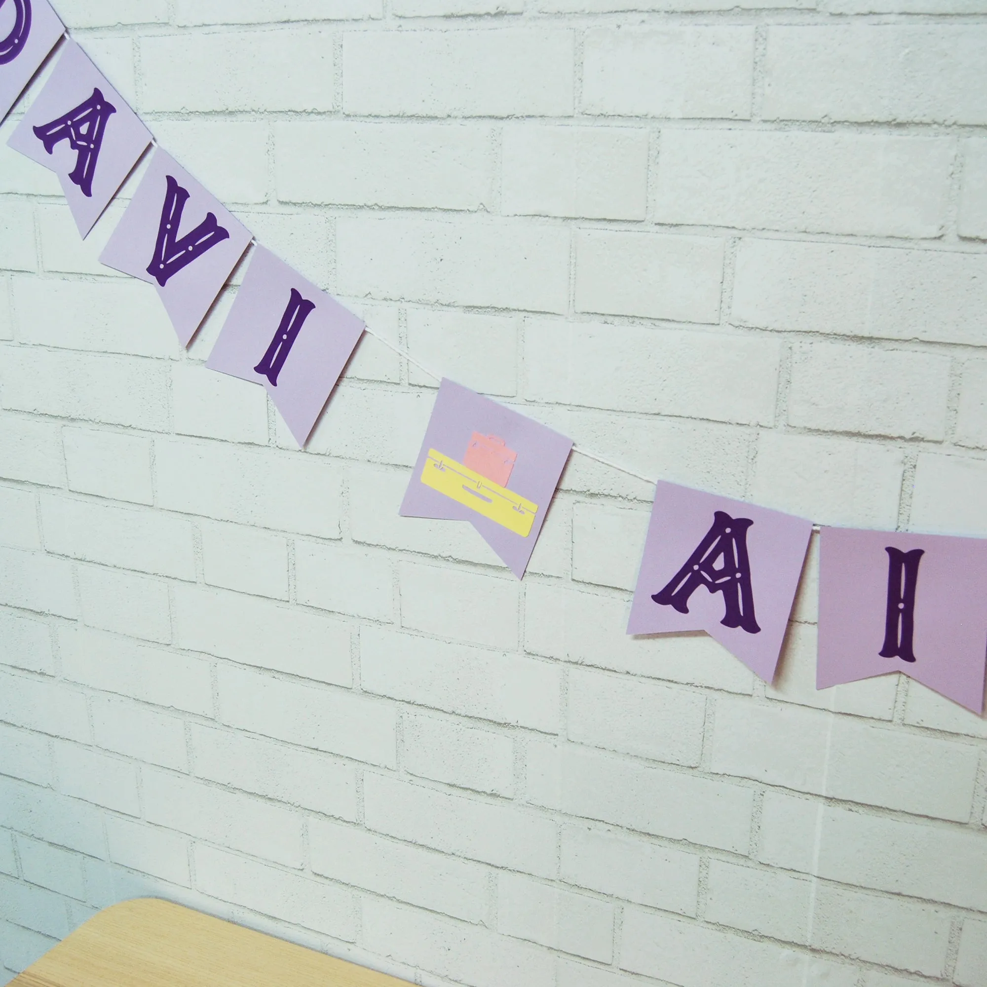 Airline Name Banner