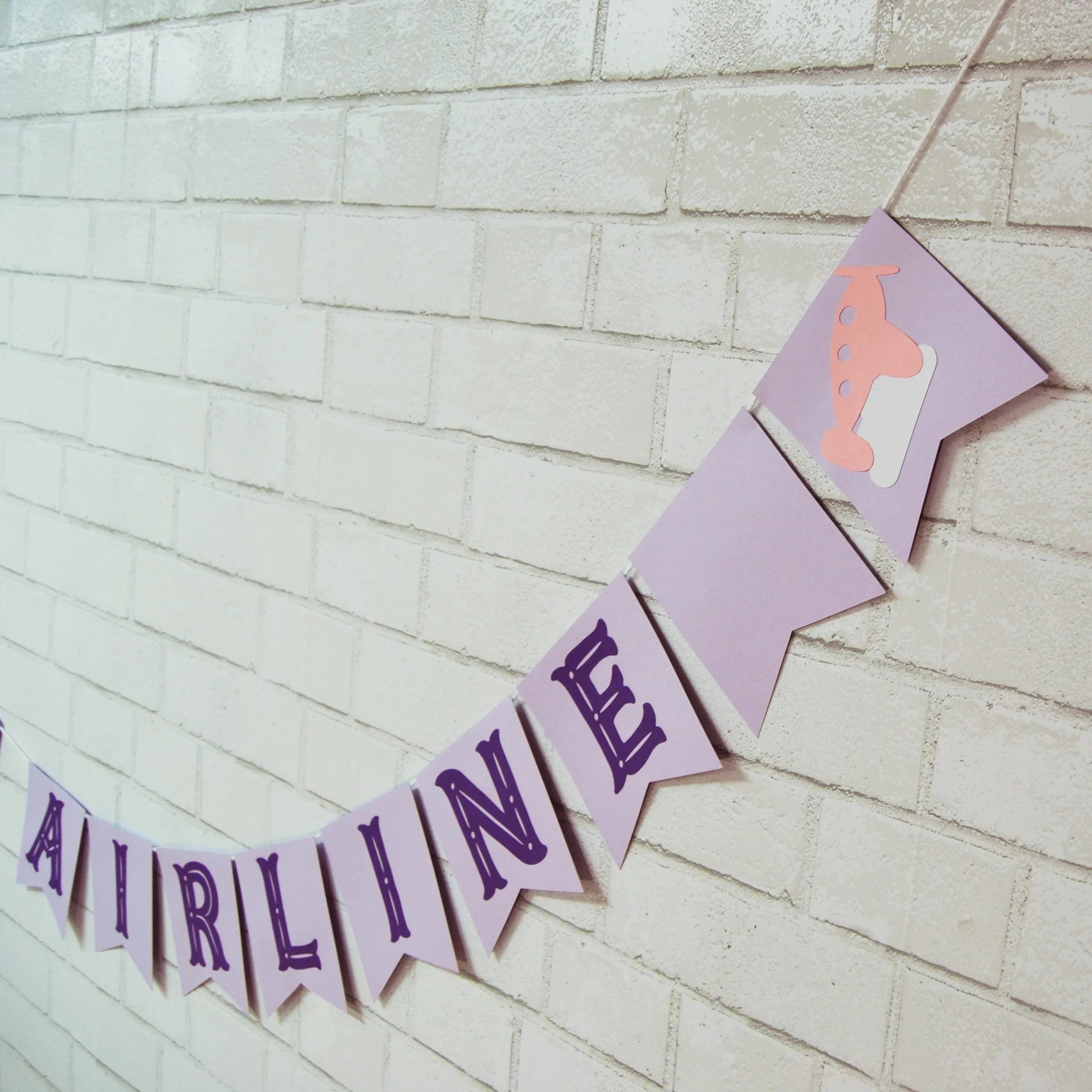 Airline Name Banner