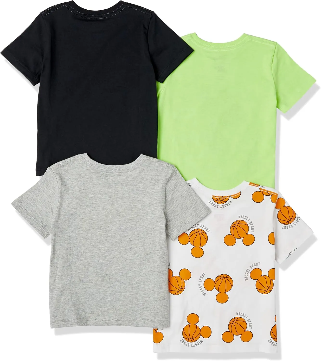 Amazon Essentials Disney | Marvel | Star Wars Boys and Toddlers' Short-Sleeve T-Shirts (Previously Spotted Zebra), Multipacks