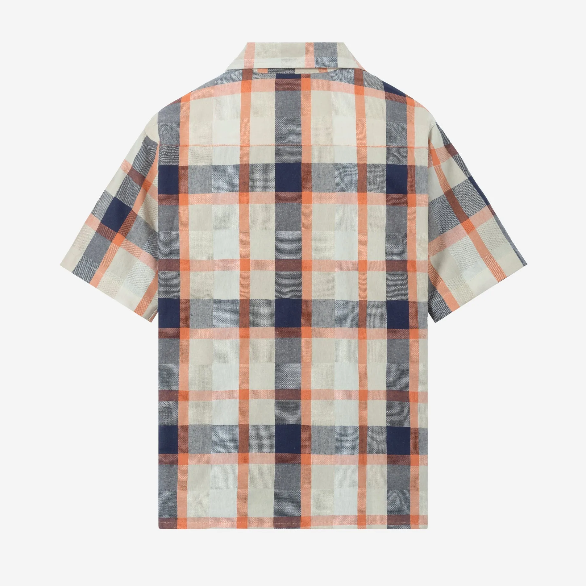 Artiste Camp Collar - Navy Orange