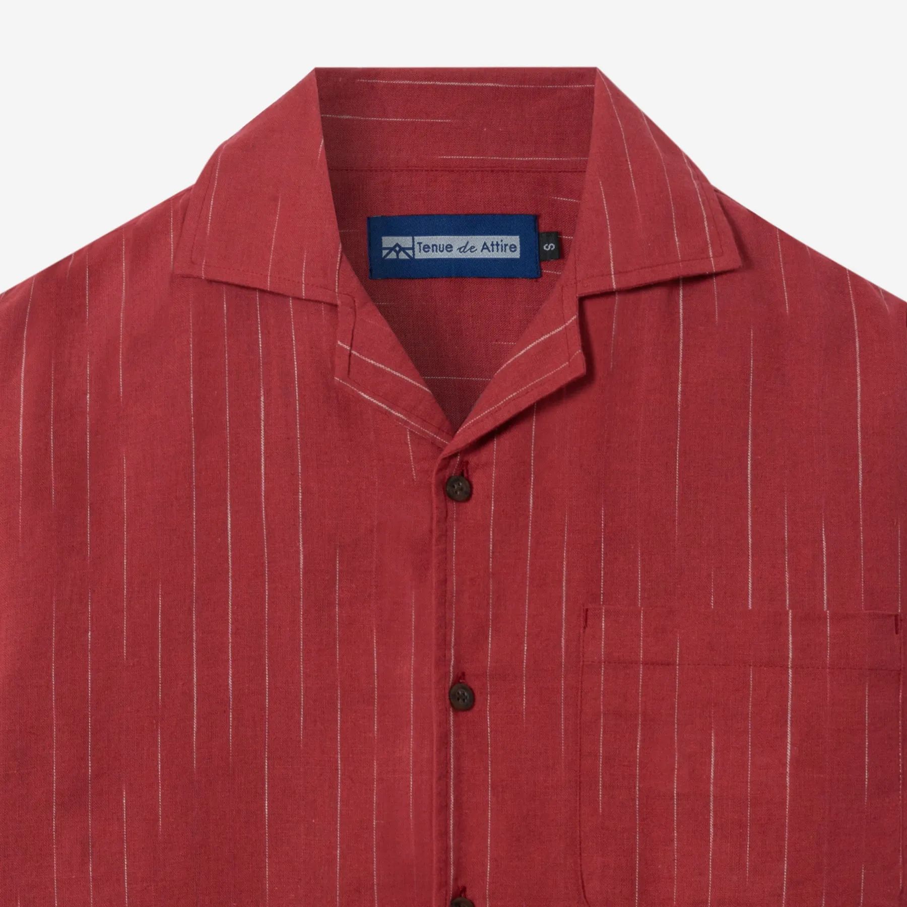 Artiste Camp Collar - Red White