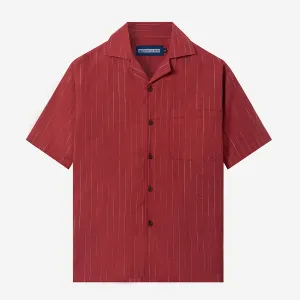 Artiste Camp Collar - Red White