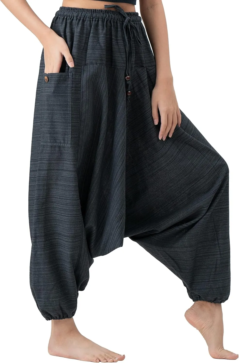 B BANGKOK PANTS Harem Pants for Women Boho Clothing Cotton