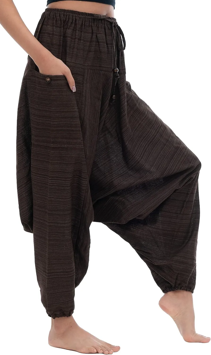 B BANGKOK PANTS Harem Pants for Women Boho Clothing Cotton