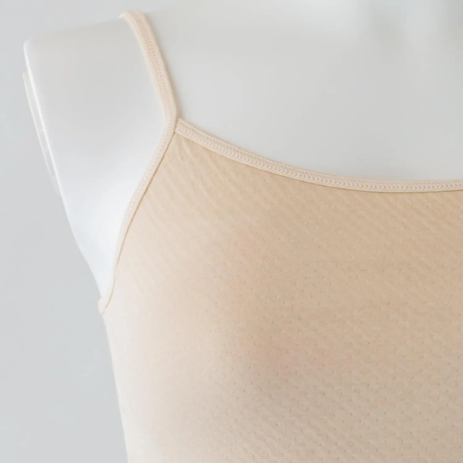 bodyhints 100% Cotton Camisole Tops with Pads for Women, Breathable, Machine Washable.