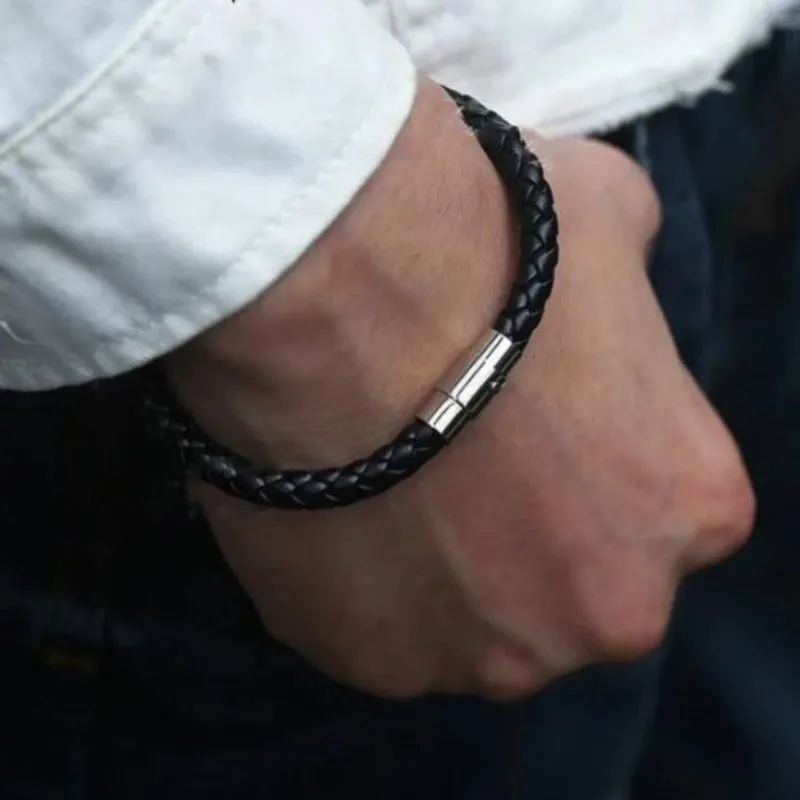 Braided Leather Bracelets