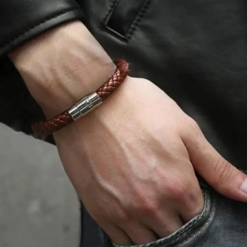 Braided Leather Bracelets