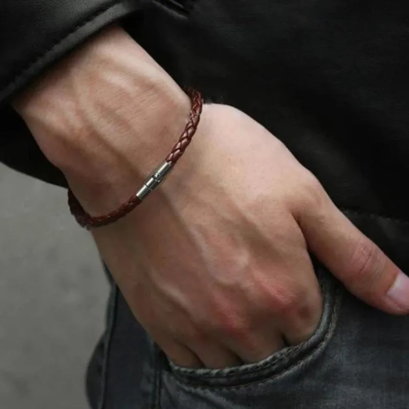 Braided Leather Bracelets