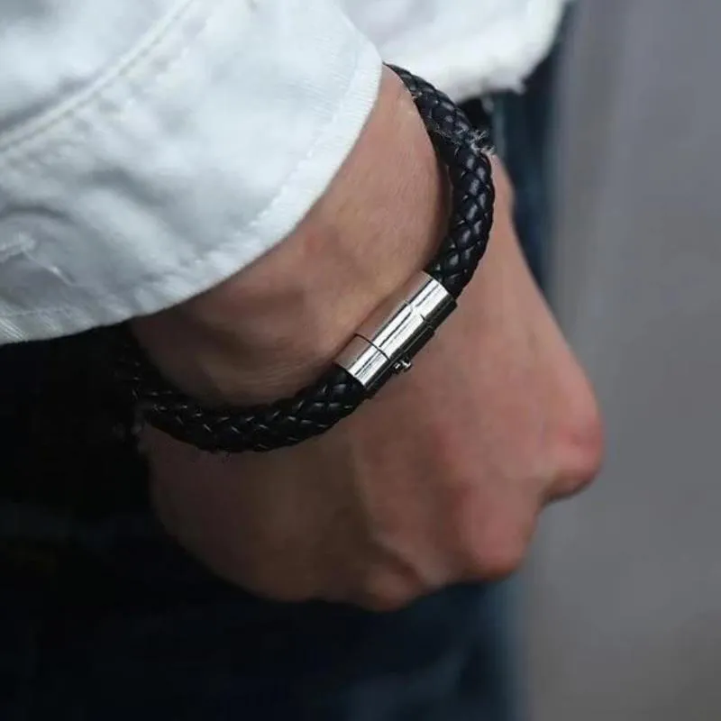 Braided Leather Bracelets