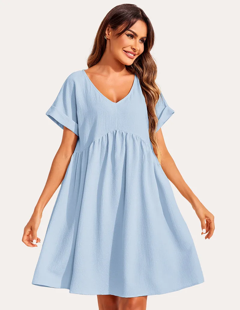 Breathable Bubble Wrinkle Sleepshirt (US Only)