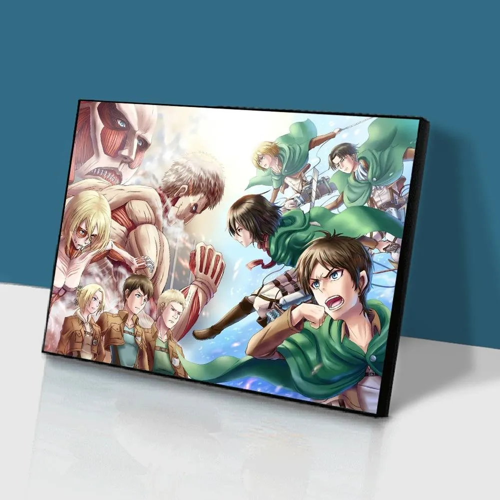 Cartoon Fight - Full Round Diamond - 50x40CM