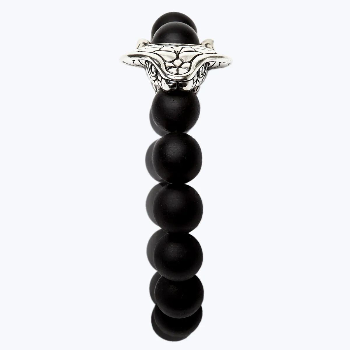 Chinese Zodiac Ebony Bead Bracelet - Year of the Snake