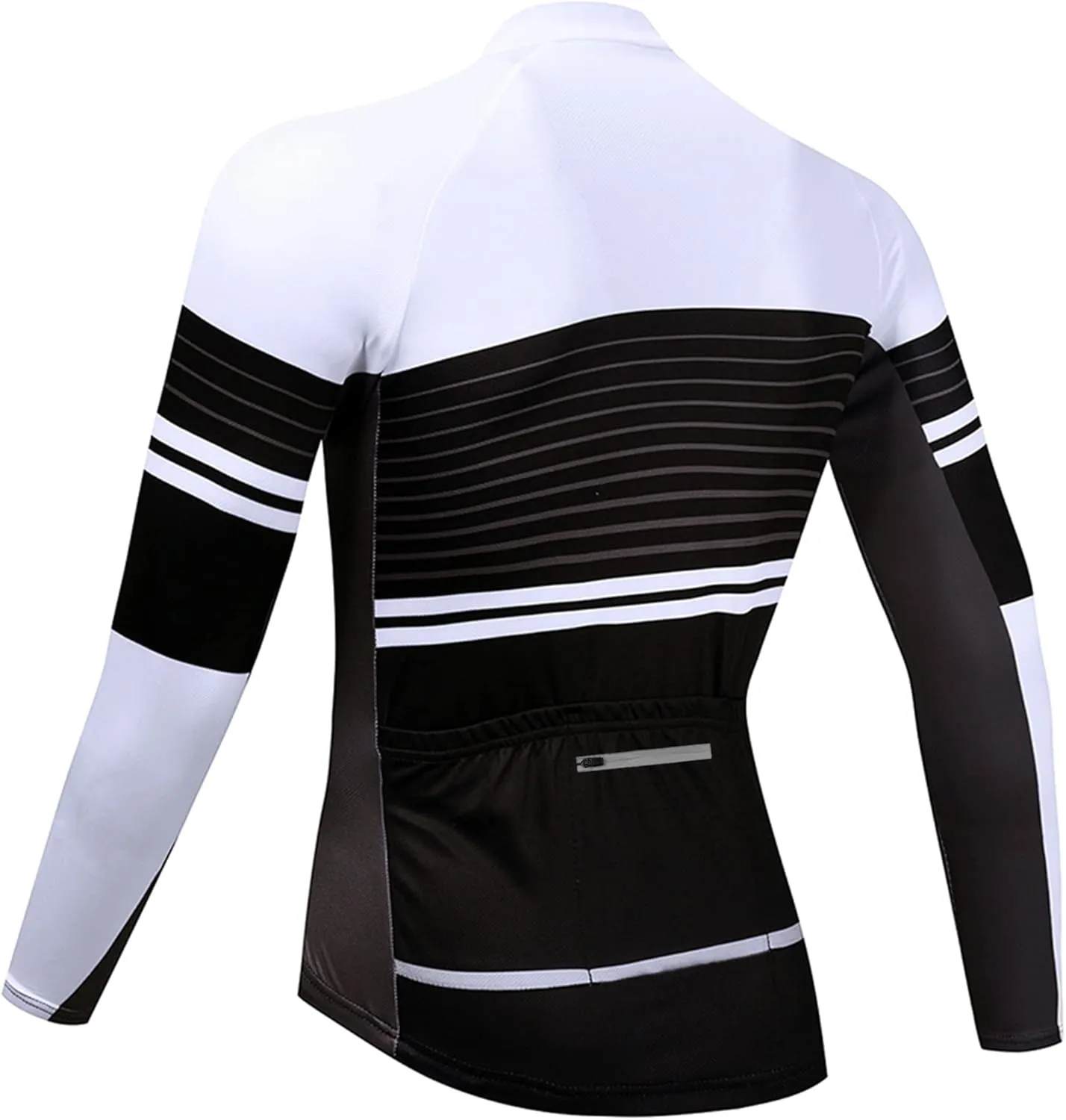 Coconut Ropamo CR Long Sleeve Cycling Jersey Mens, 3 1 Zipper Pockets Bicycle Tops Quick Dry Breathable Biking Shirt