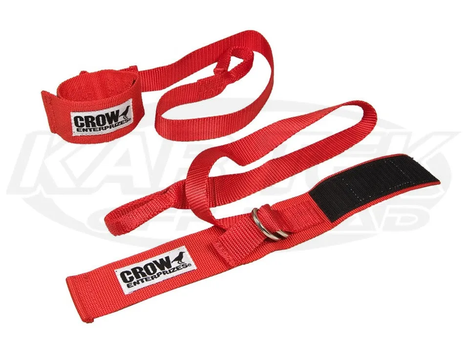 Crow Wrist Restraints Grey, Pair