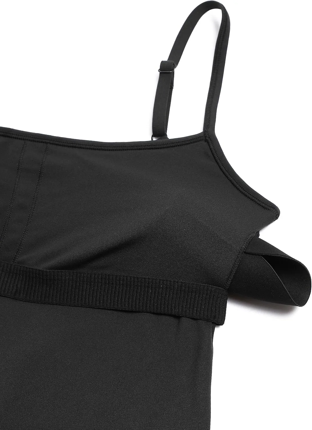 CRZ YOGA Womens Butterluxe Athletic Adjustable Strap Rompers Workout One Piece Sleeveless Jumpsuits Padded Bodysuit Shorts