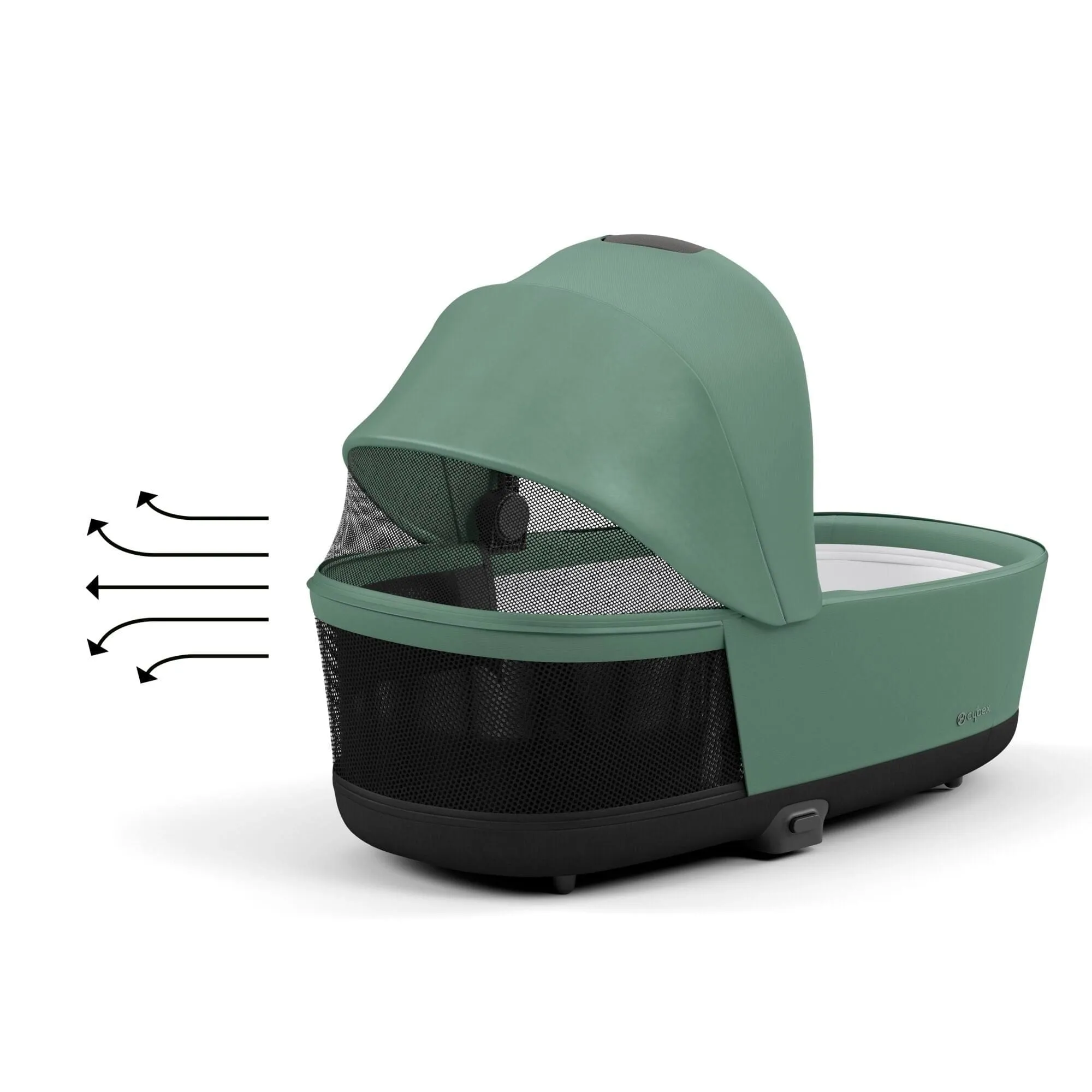 Cybex PRIAM  ePRIAM Lux Carrycot - Leaf Green