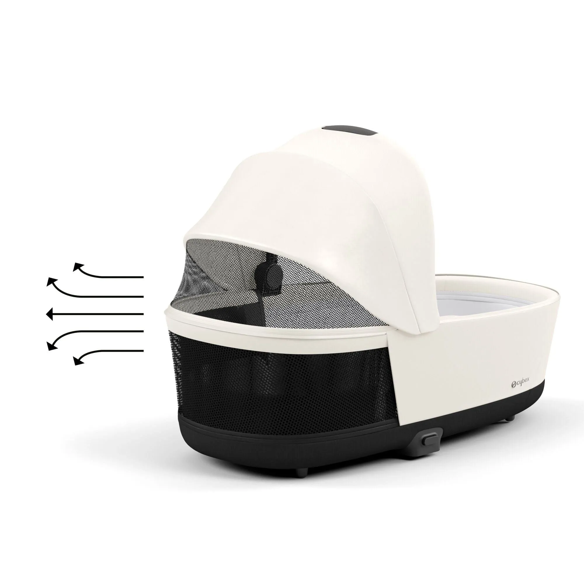 Cybex PRIAM  ePRIAM Lux Carrycot - Off White
