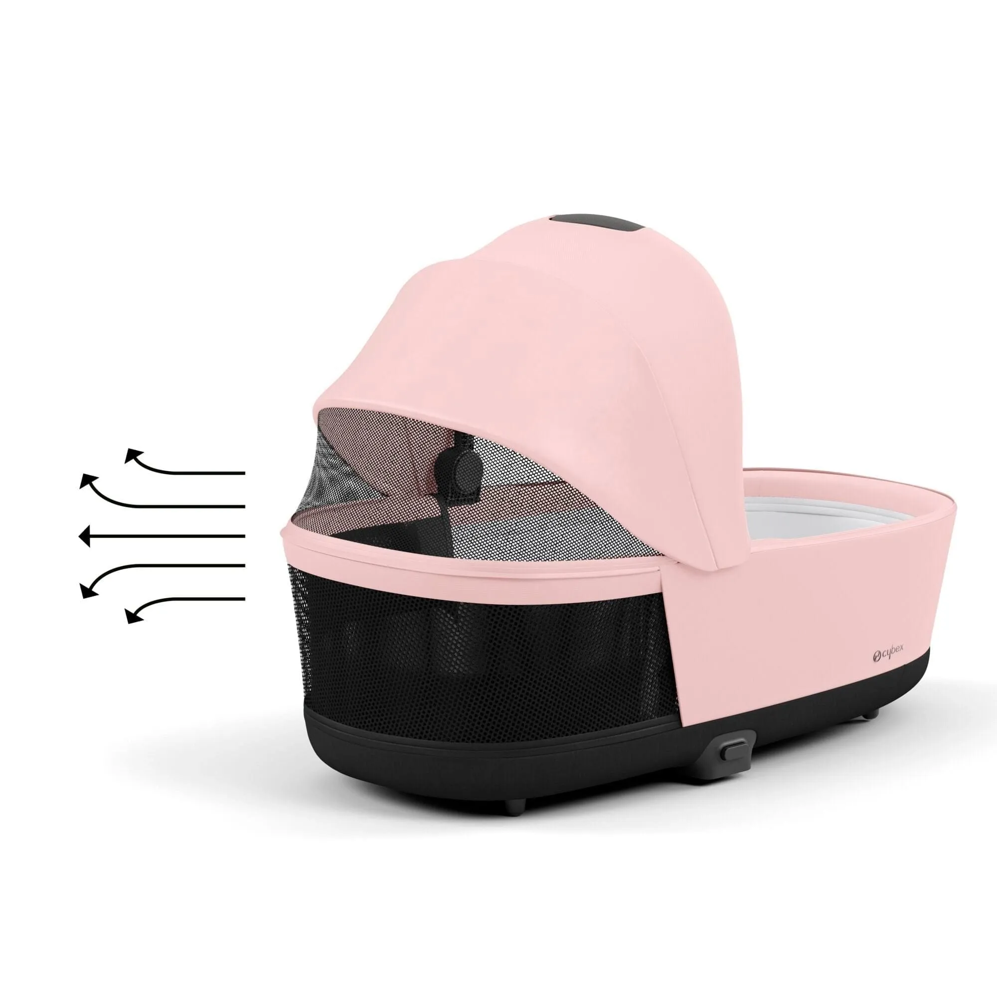 Cybex PRIAM  ePRIAM Lux Carrycot - Peach Pink