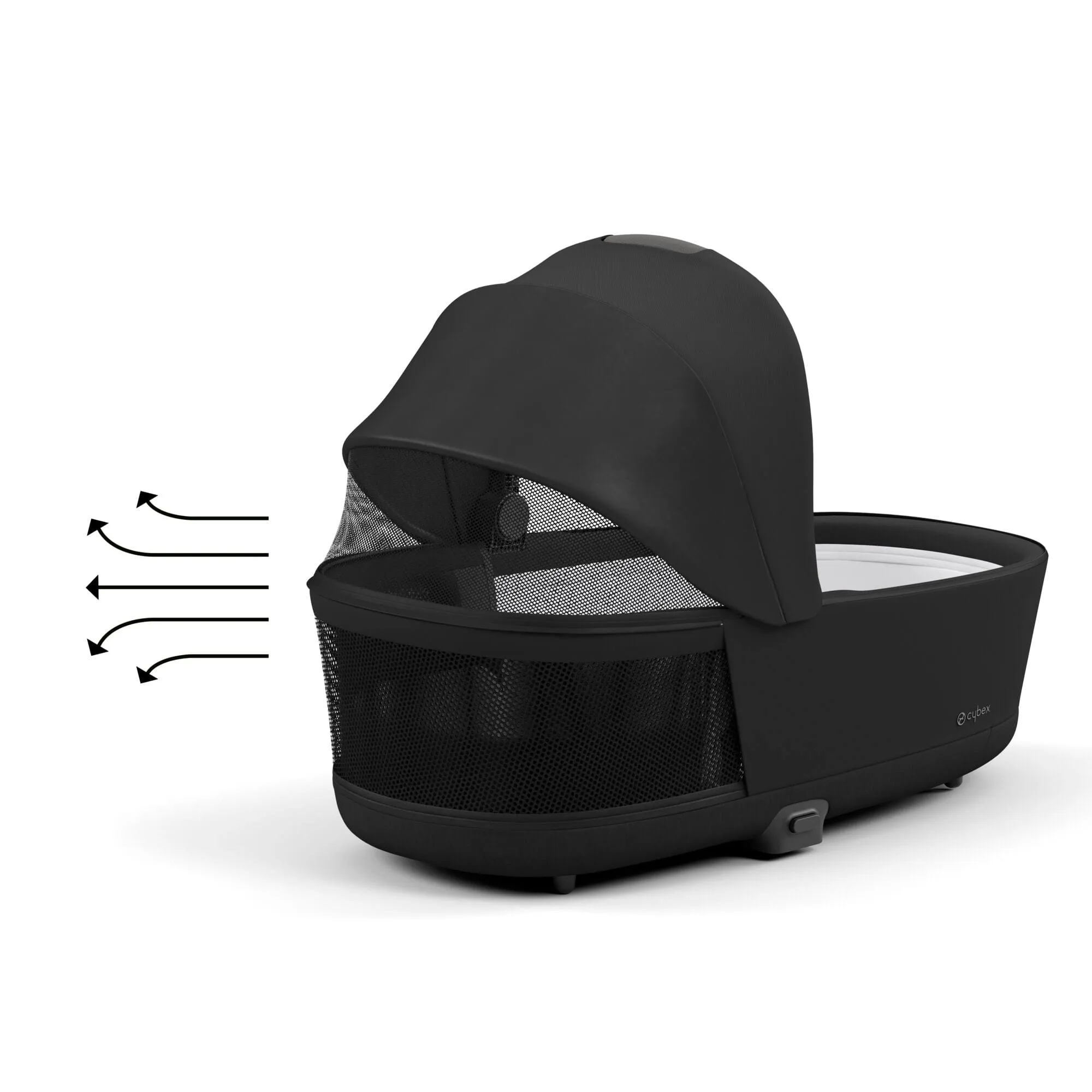 Cybex PRIAM  ePRIAM Lux Carrycot - Sepia Black
