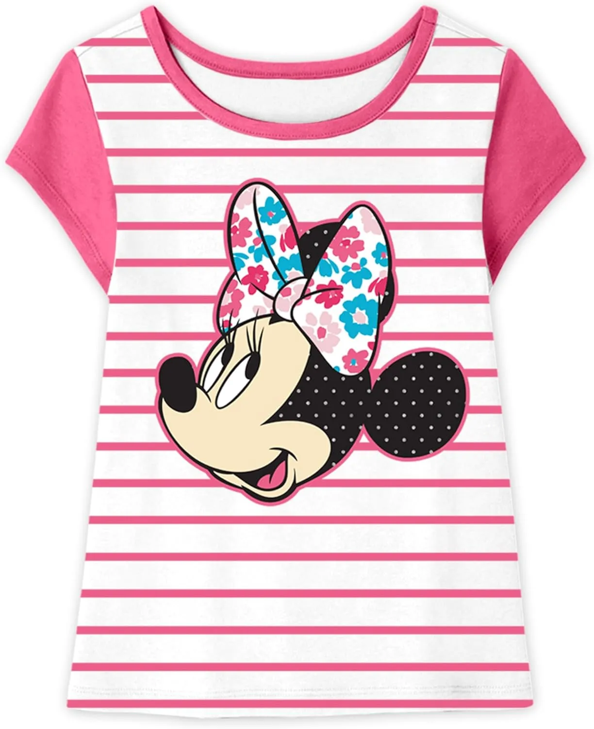 Disney Minnie Mouse T-Shirt (Sets) Daisy Duck Graphic Outfit Tee Infant Little Baby Toddlers Birthday to Girls Clothes