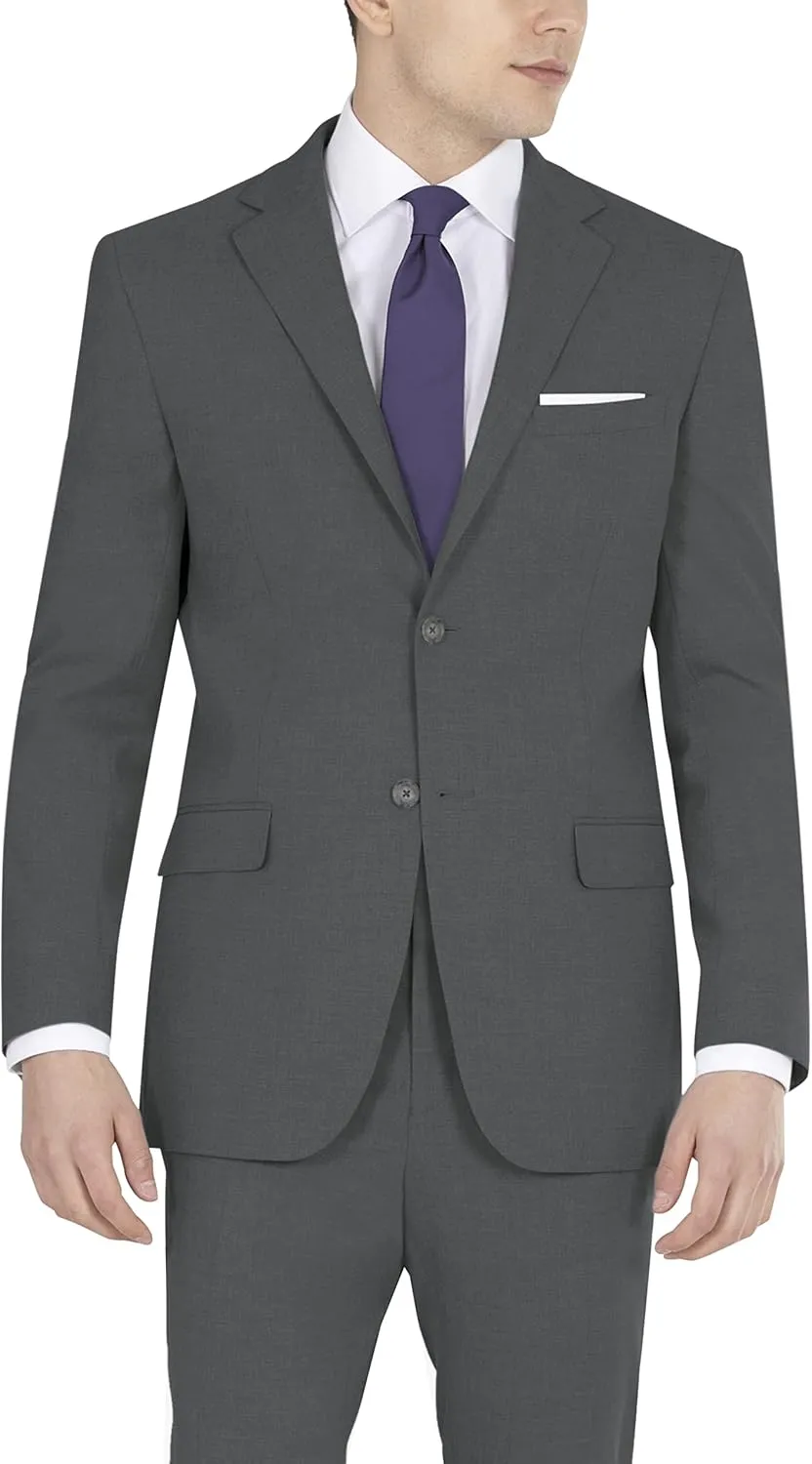 DKNY Men's Modern Fit High-Performance Suit Separates | Dress Suit for Men |
