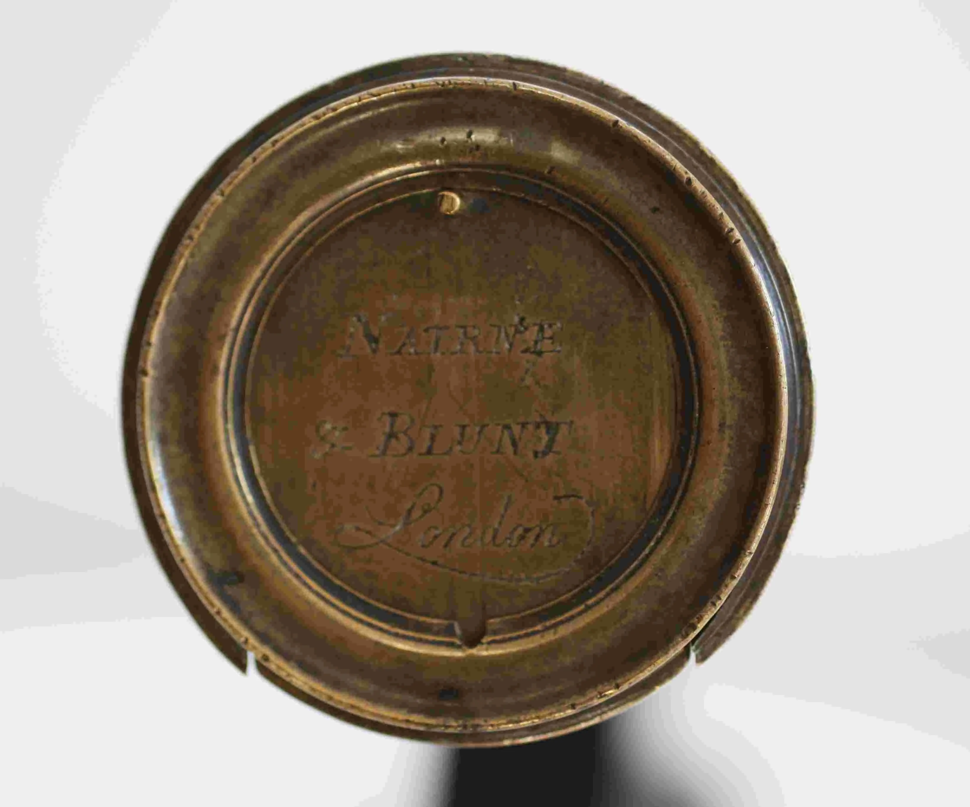 Eighteenth Century Single Draw Decagonal Telescope by Nairne & Blunt London