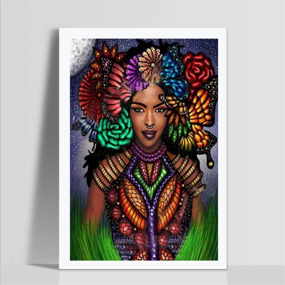 Ethnic Character 5D DIY Full Drill Diamond Painting