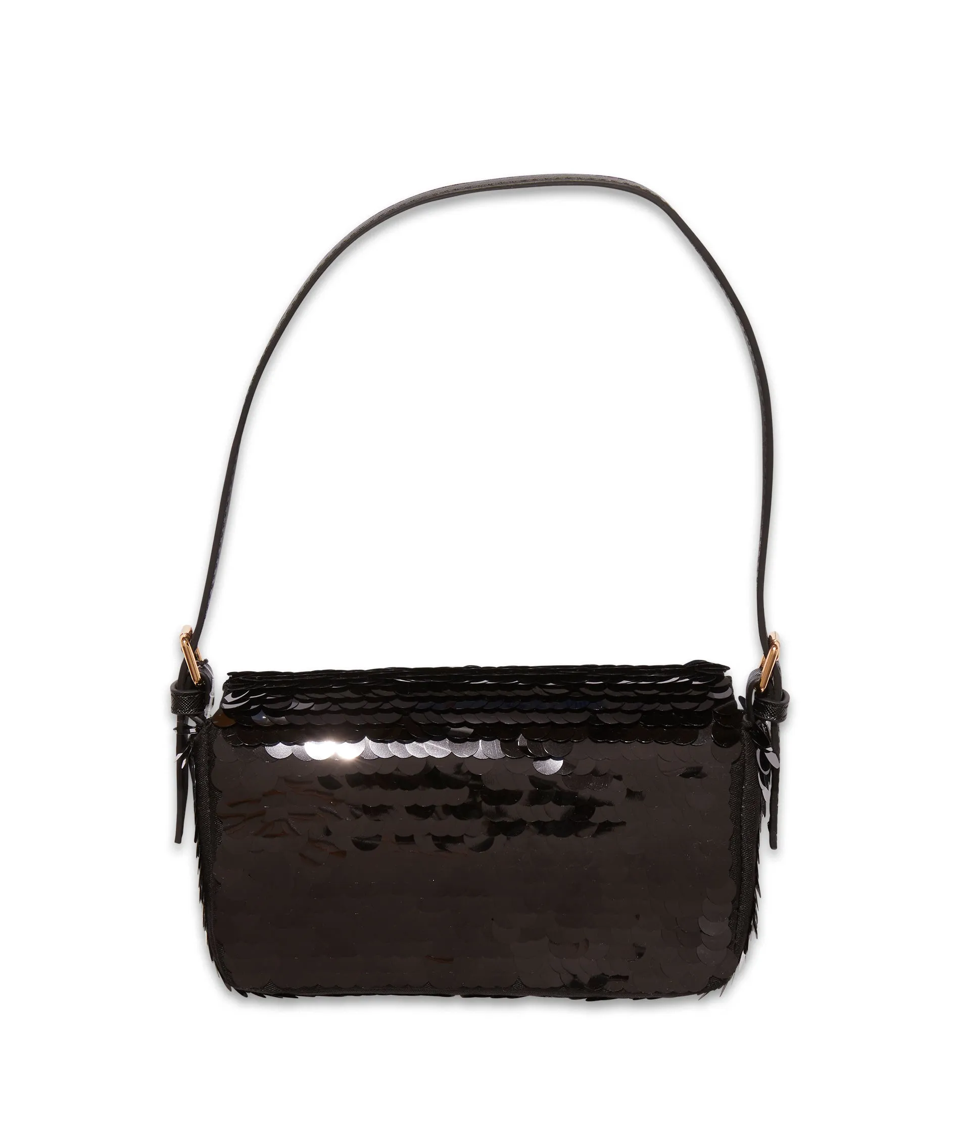 Evelina Disc Sequin Crossbody Bag