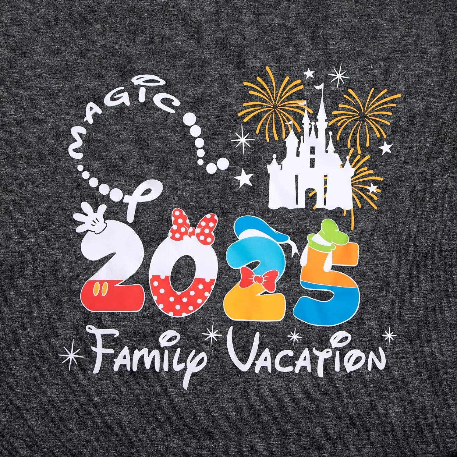 Family Vacation Shirts 2025 Family Matching Outfits Magical Tshirts for Family Cruise Trip Clothes Summer Travel Tops