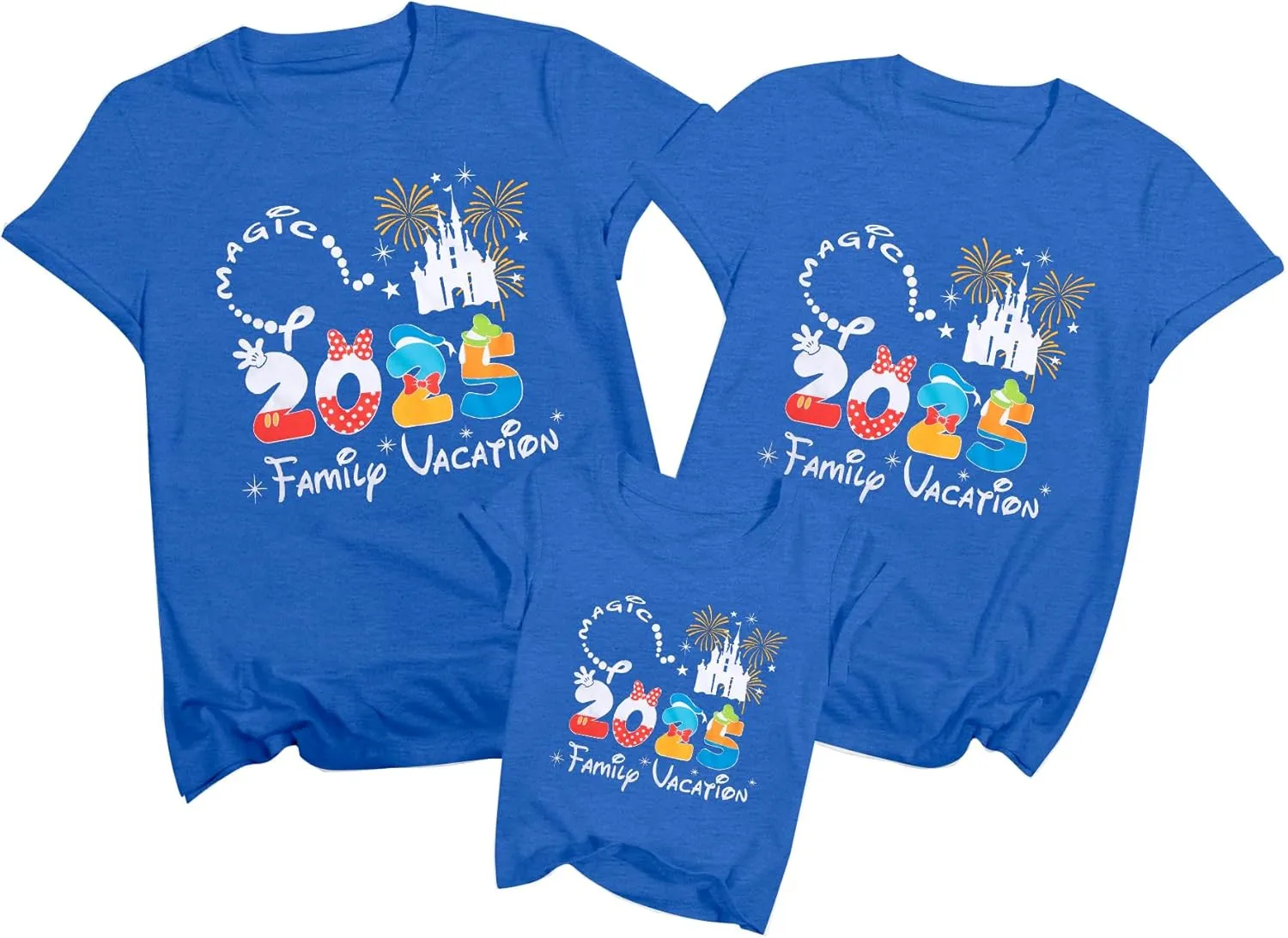 Family Vacation Shirts 2025 Family Matching Outfits Magical Tshirts for Family Cruise Trip Clothes Summer Travel Tops