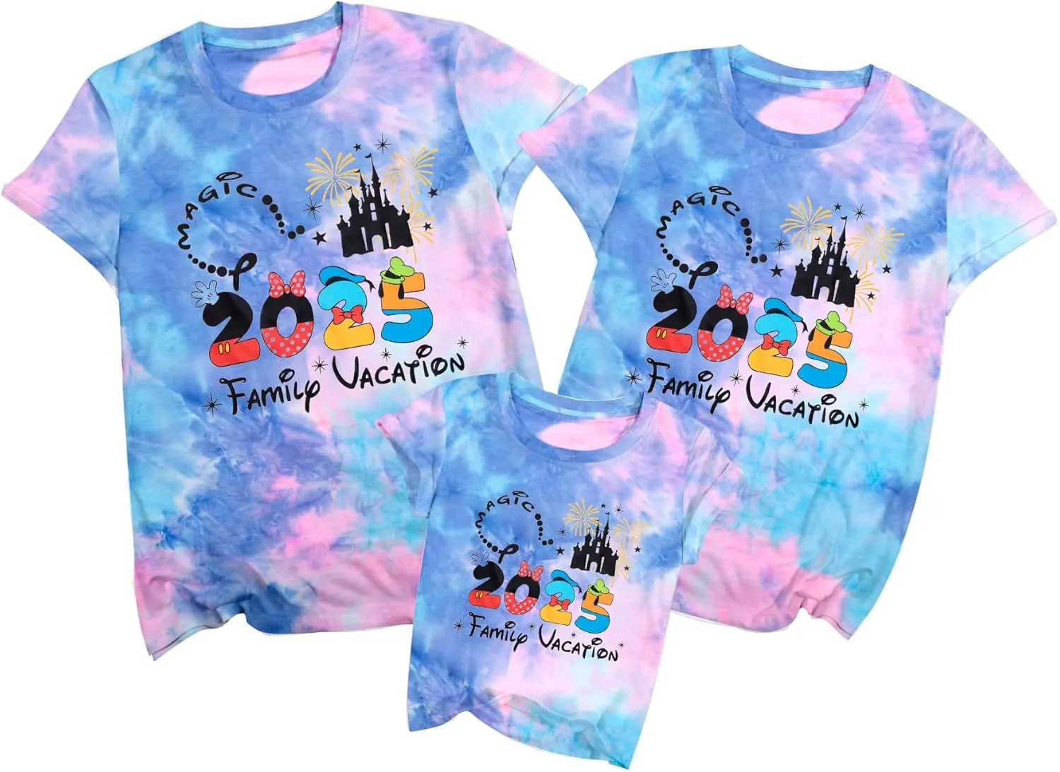 Family Vacation Shirts 2025 Family Matching Outfits Magical Tshirts for Family Cruise Trip Clothes Summer Travel Tops