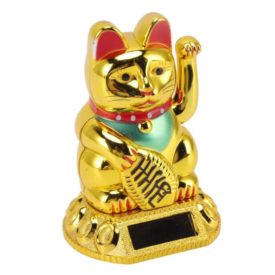 Feng Shui Lucky Cat Good Fortune Chinese Symbol Luck Cat