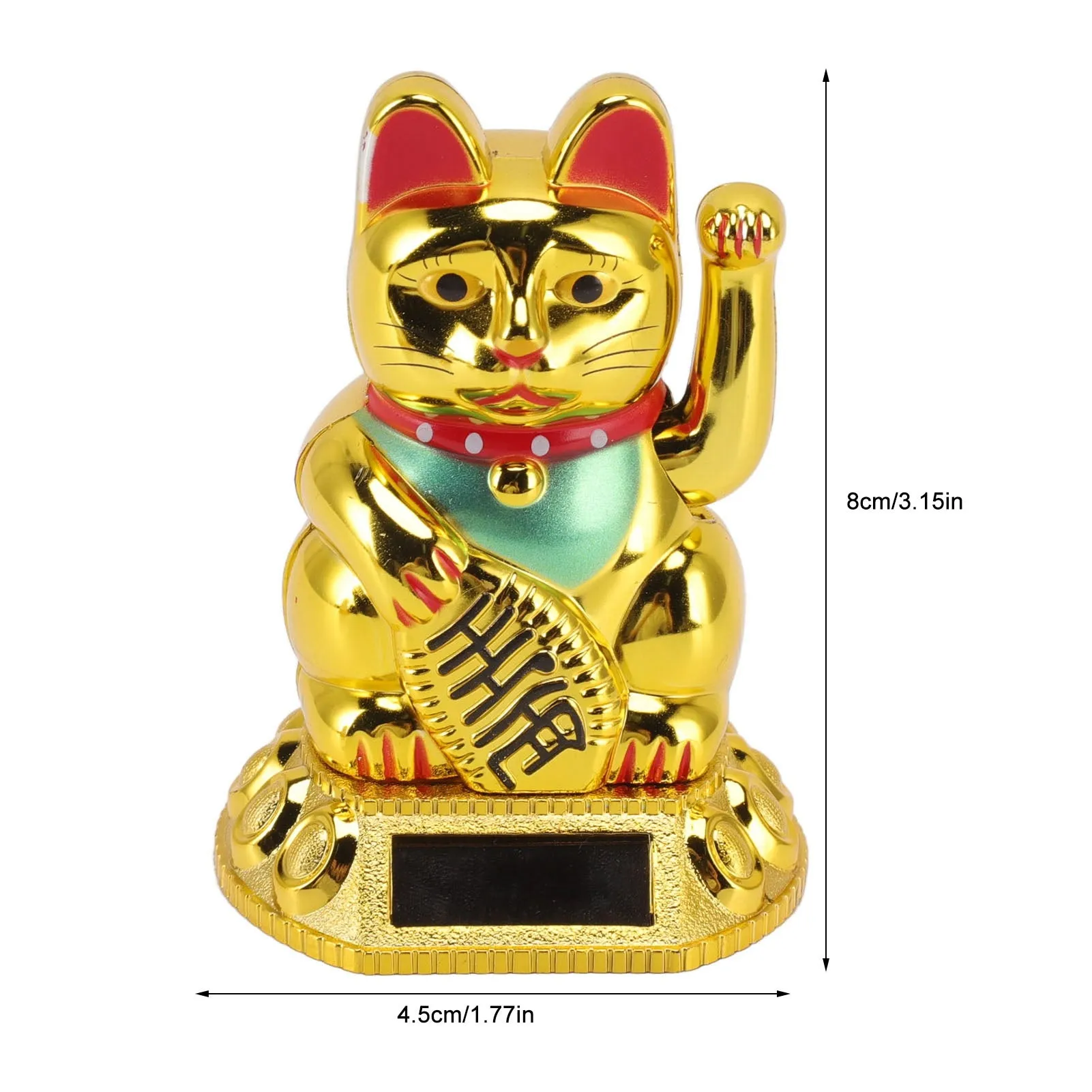 Feng Shui Lucky Cat Good Fortune Chinese Symbol Luck Cat