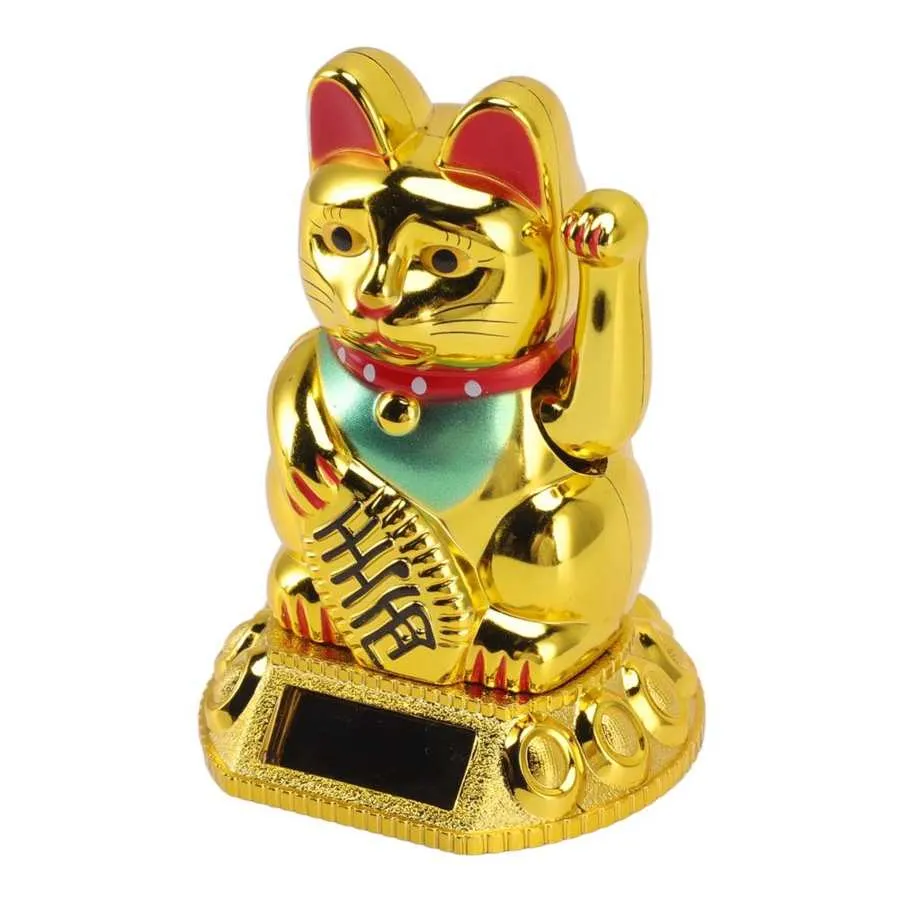 Feng Shui Lucky Cat Good Fortune Chinese Symbol Luck Cat