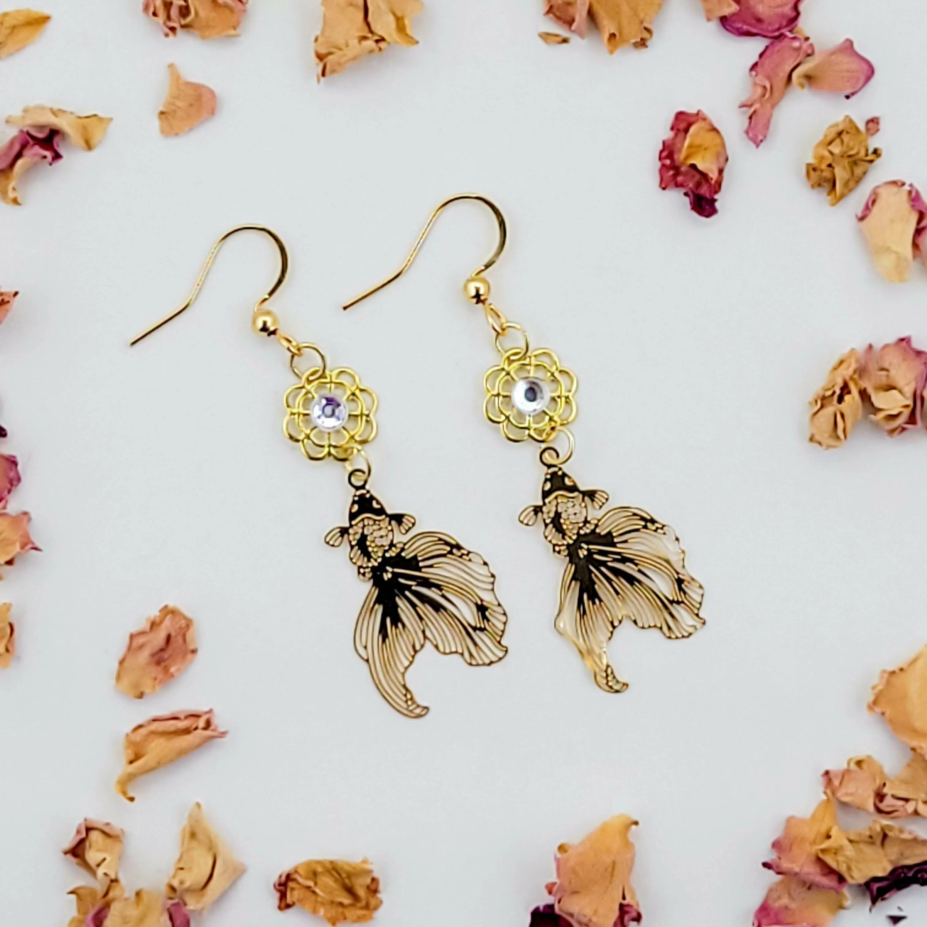 Festival Goldfish Earrings