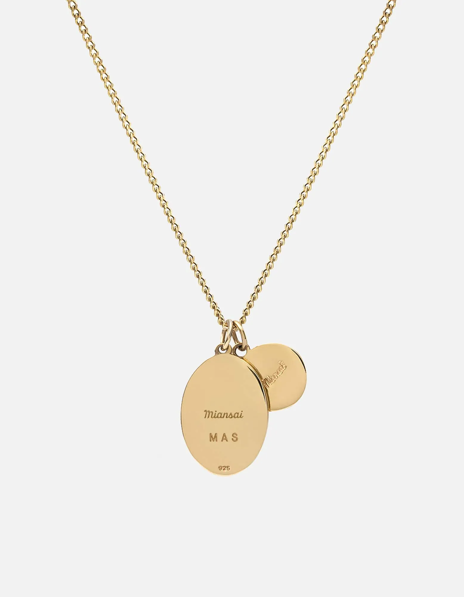 Fortuna Necklace, Gold Vermeil/Teal