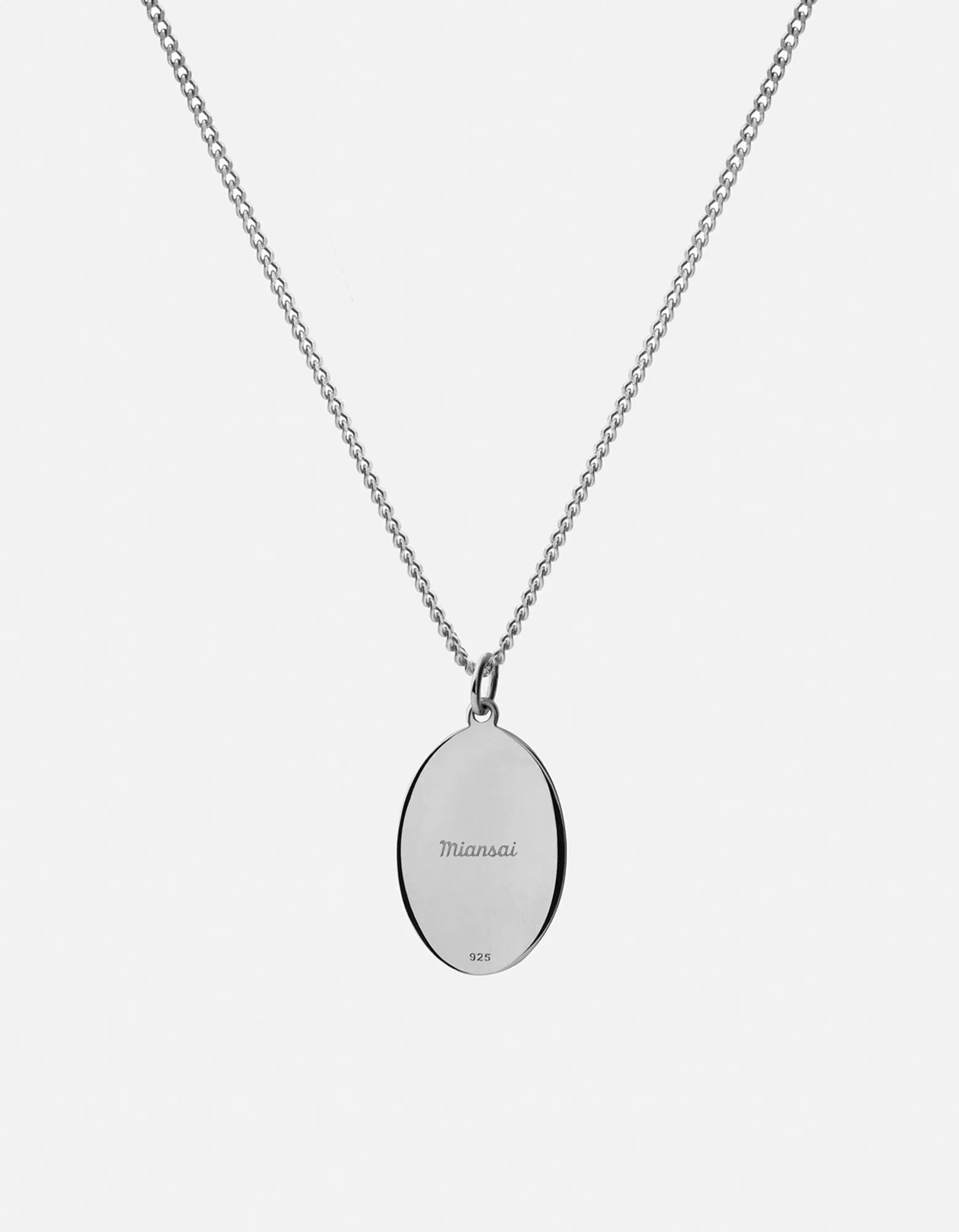 Fortuna Necklace, Sterling Silver/Green
