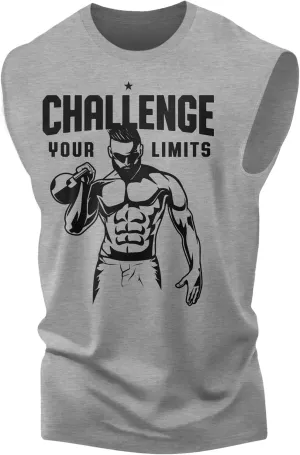 Funny Gym Tank Tops Mens Sleeveless Workout Lifting Shirts Muscle Deadlift Squat