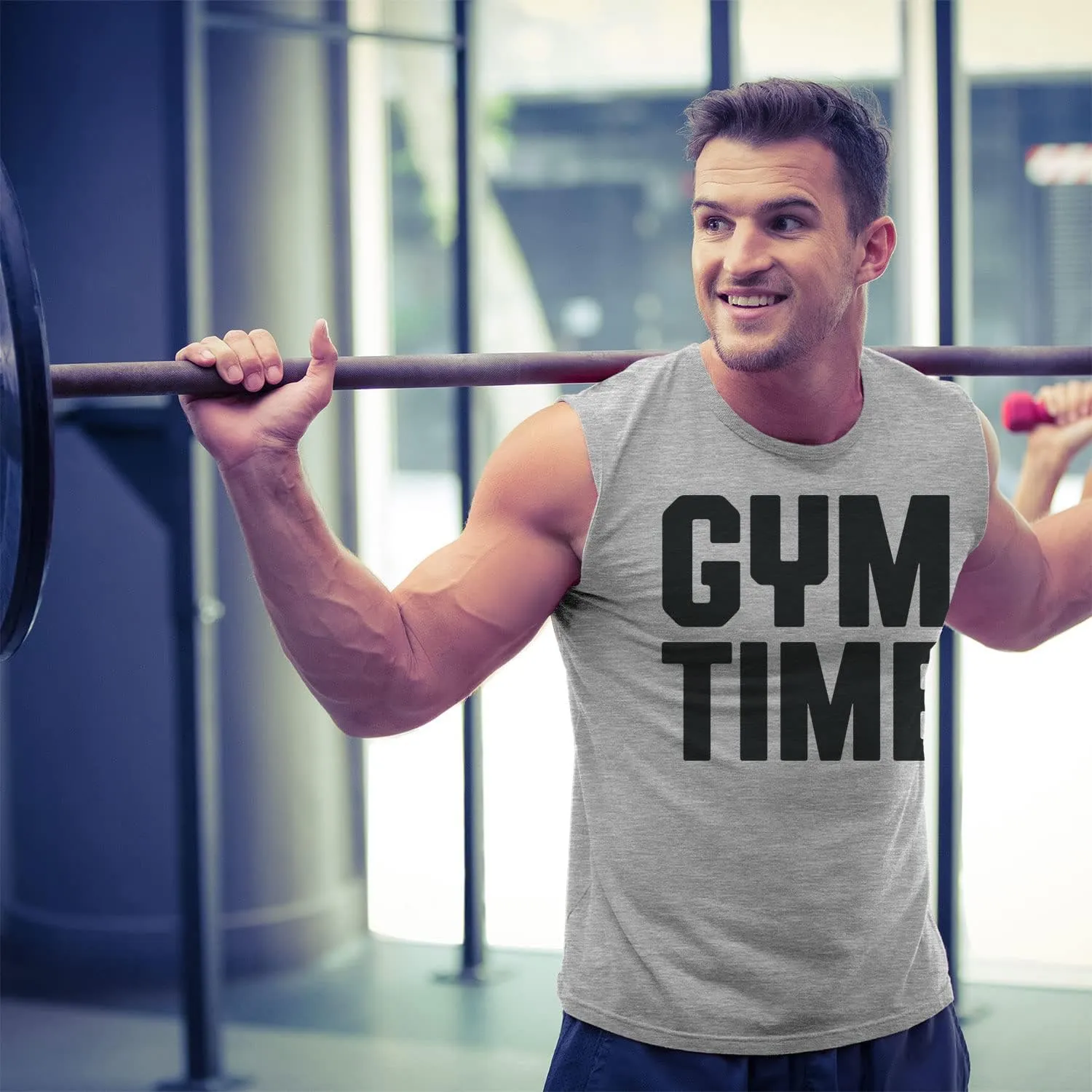 Funny Gym Tank Tops Mens Sleeveless Workout Lifting Shirts Muscle Deadlift Squat