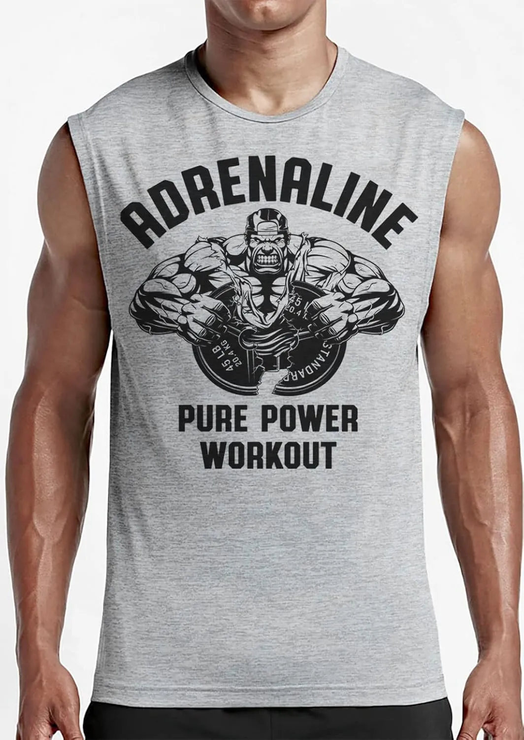 Funny Gym Tank Tops Mens Sleeveless Workout Lifting Shirts Muscle Deadlift Squat