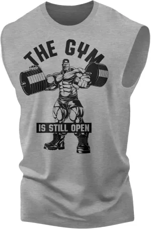 Funny Gym Tank Tops Mens Sleeveless Workout Lifting Shirts Muscle Deadlift Squat