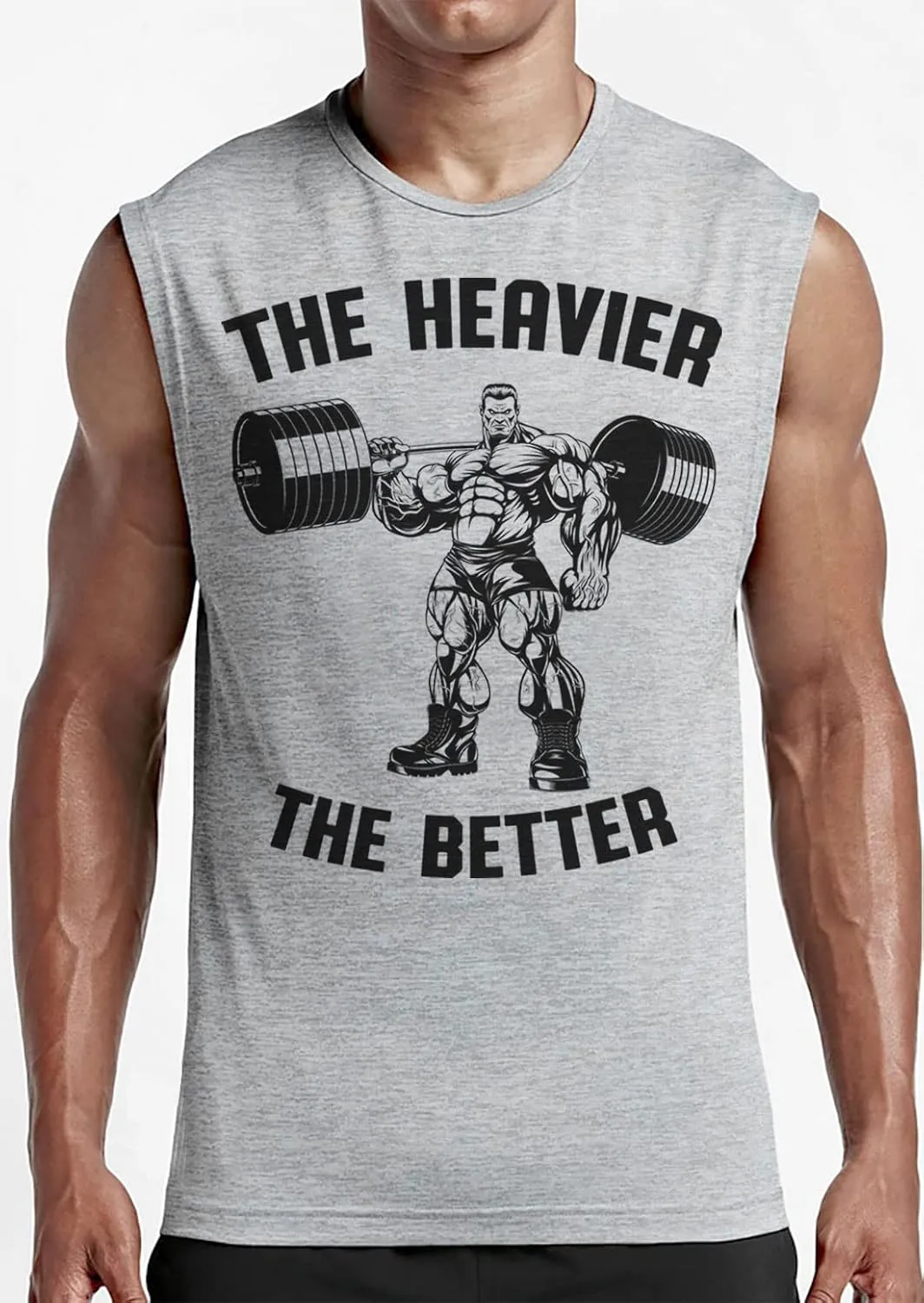 Funny Gym Tank Tops Mens Sleeveless Workout Lifting Shirts Muscle Deadlift Squat