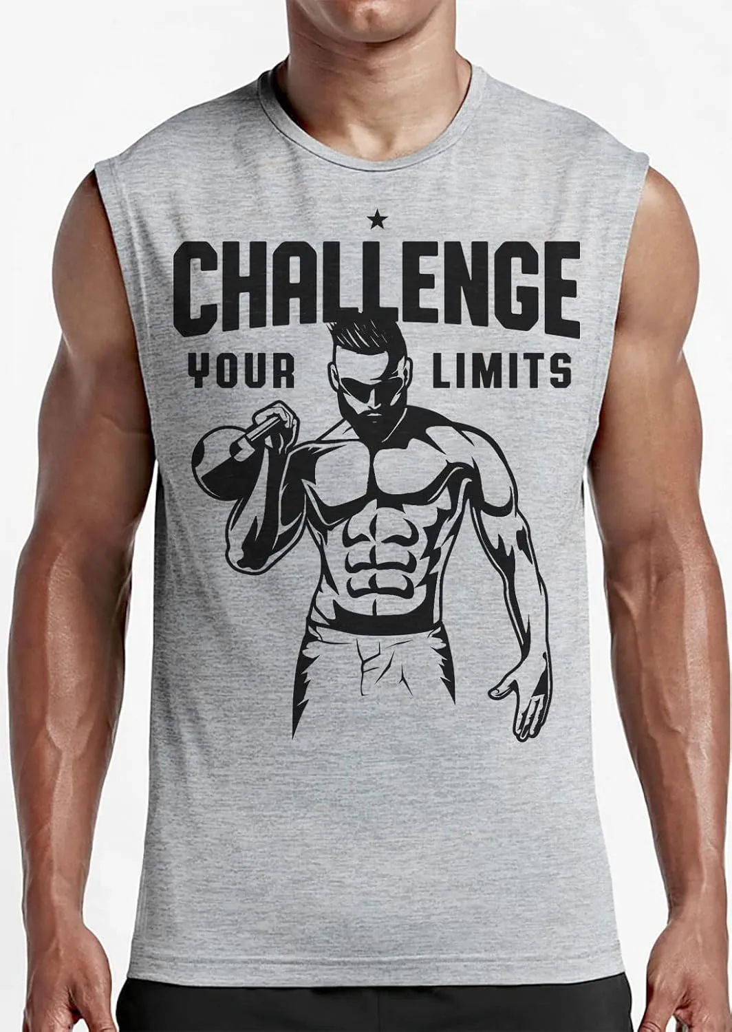 Funny Gym Tank Tops Mens Sleeveless Workout Lifting Shirts Muscle Deadlift Squat